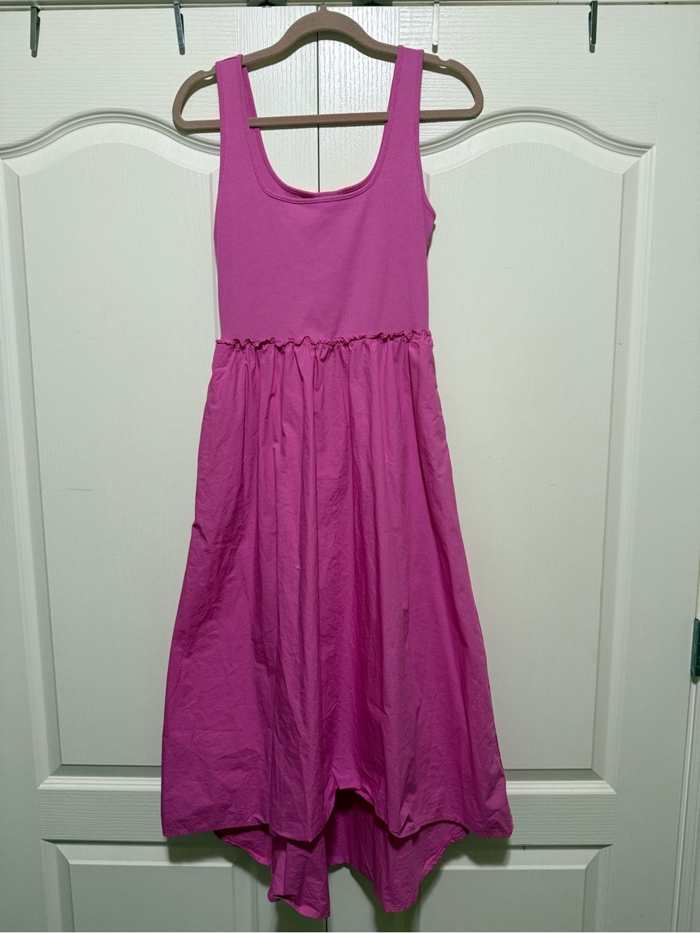 a new day Fuchsia High-Low Tank Dress